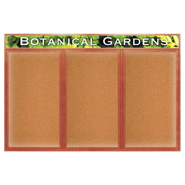 Open Faced Traditional Rounded Corkboard